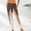 Actieve broek Dames Feather Digital Printing Dames Cargo Petite-legging met zakken 20w Dames