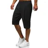 Herenshorts 2024 Bermuda Cargo Heren Zomer Lichtgewicht Dagelijks Los Trekkoord Katoen Ademend Casual Broek Man