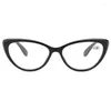 Sonnenbrille, Katzenauge, Lesebrille, Damenmode, dekorativ, Retro, Presbyopie-Brille, 1,0 bis 4,0 HD-Spiegel