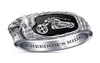 New Hip Hop Big Rings for Men Rock Style Viking India Steampumk 은색 카우보이 오토바이 패션 액세서리 선물 Jewelry6312044