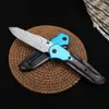 Utomhus 945 Damascus Steel Tactical Folding Knife Carbon Fiber Handle Survival Security Pocket Knives EDC Tool