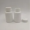 Kostenloser Versand 50 Stück 100 ml 100 cc HDPE Weiße medizinische Pillenflasche aus Kunststoff, leere nachfüllbare Kapselflasche mit manipulationssicherer Kappe Rhmic Pembu