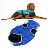 Vêtements de chien manteau réfléchissant coton épaissi confortable coupe-vent imperméable veste chaude pour intérieur extérieur