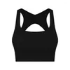 Yoga Outfit Logo Frau nackt Sport BH Out abgeschnitten Gym Sport Brasier atmungsaktiv Bralette Top Frauen Kleidung Drop Lieferung im Freien Fi Otc6L