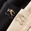 Otoño e Invierno nuevos pantalones vaqueros de algodón peinado de lujo ligeros de alta gama para hombres pantalones negros informales de pierna recta pequeños ajustados