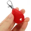 Coleiras de cachorro recarregável usb luz à prova dwaterproof água luminosa tag clipe piscando (vermelho) luzes andando lâmpada pet para noite abs segurança