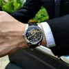 Wristwatches Tourbillon Watch Moon Phase Stars Night Light Waterproof Multifunctional Fully Automatic Mechanical Male