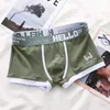 4 pçs dos homens boxers shorts sexy roupa interior de seda gelo calcinha sem costura homem cuecas respirável tamanho grande 3xl 240130