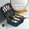 Bolsas de cosméticos Estuche de Maquillaje impermeable, caja profesional, bolso portátil Para mujer, Estuche de viaje, organizador de Maquillaje