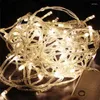 Cadenas 10m 100 Cadena LED Garland Árbol de Navidad Fairy Fairy Light Impermeable Home Garden Fiest Decoración de vacaciones al aire libre