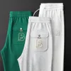 Pantalon de luxe respirant et décontracté pour hommes, à la mode et à la mode, motif d'ananas, lettre PB, pantalon de protection des pieds de sport fin, été