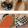 QUNQ 2023 Summer Ins Girls Bow Plaid Sparcing Lovely Princess Childrens Single Shoes Breattable Fashion Casual Kids Shose 240131