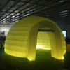 wholesale 8mD Inflatable Igloo Dome Tent with Air Blower(White, one Doors) Structure Workshop for Event Party Wedding Exhibition Business Congress