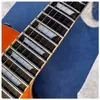 Custom shop, fabriqué en Chine, guitare électrique standard de haute qualité, corps et manche monobloc, fret bi