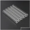 Smoking Pipes Accessories Glass Borosilicate Blowing Tubes 12Mm Od 8Mm Id Tubing 2Mm Thick Wall Clear Color Laboratory Product Drop Dhsam