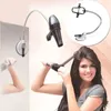 Bath Accessory Set Hair Organization Dryer Free Hands Head Rotator 360 Degrees Holder Stand Lazy Suction Cup Pet Grooming Rack