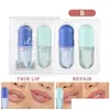 Lip Gloss 2Pcs/Set Crystal Jelly Lips Plumper Oil Instant Volume Moisturizing Repairing Reduce Fine Line Y Enhancer Makeup Tool Drop D Ot57R