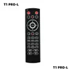 PC Remote Controls New T1 Pro Voice Control 2.4 GHz Trådlös luftmus T1Pro Gyro för Android TV -låda Drop Delivery Computers Networking OTB7N