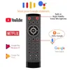 Pc Remote Controls New T1 Pro Voice Control 2.4Ghz Wireless Air Mouse T1Pro Gyro For Android Tv Box Drop Delivery Computers Networking Otxwf