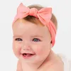 Accessoires pour cheveux 2024 10 pièces Born Lovely Bow bandeau coton Bowknot bandeau Turban noeud chapeaux pour enfants