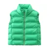 2024 Autunno Inverno Outdoor Giù Gilet Moda Invernale di Lusso Antivento Senza Maniche Gonfiabile Giacca Sport Cappotto Caldo 240216