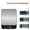 5kg1g 10kg1g Digital Scale Food Measuring Weighing Accurate Kitchen Electronic Scales for Cooking Baking Pastry 240129
