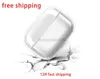 For AirPods Pro 2 Earphones Cases Air Pods 3 airpod Bluetooth Headphone Accessories Solid Silicone Protective Cover Wireless Charging Shockproof Case