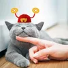 Dog Apparel Chinese Cat Hat Pet Year Style Headwear Comfortable Fit Fortune For Pography Props Birthday