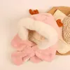Berets Autumn And Winter Children's Hat Scarf One Cute Santa Baby Ear Protection Little Antlers