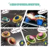 Infinity Nado 3 Athletic SeriesGlittering Butterfly Gyro Spinning Top With Stunt Tip Launcher Metal Ring Anime Kid Toys Gift 240131