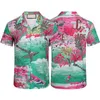 Herren-Freizeithemden, 22 SS, Herren-Designer-Hemden, Sommer-Kurzarm-Freizeithemden, modische, lose Polos, Strand-Stil, atmungsaktive T-Shirts, T-Shirts, Kleidung, asiatische Größe M-3XL