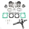 Roues tout Terrain HISUN 800 Kit de cylindre avant et arrière roulement lisse de vilebrequin pour ATV UTV YS800 MSU800 MASSIMO pièces QUAD GO KART Fr