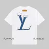 Luxury Louisely T-shirt Designer V Men's T-shirt Summer Vittonly High Quality Tees Tops For Mens Womens 3D Letters Monogrammed T-shirts Shirts Asian Size S-3XL 6856