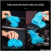 Car Cleaning Tools Wash Solutions Soft Glue Powder Cleaner Magic Dust Gel Home Computer Keyboard Clean Tool Drop Delivery Automobiles Ot8Fr