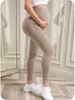 Pantaloni da donna Yoga a vita alta sopra la pancia Leggings da allenamento per la gravidanza