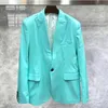 メンズスーツフォールメン高品質のスーツジャケットソフトラッカーレザーマルチカラーミラー明るいブレザーカスタムナイトクラブ