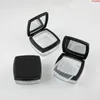 10g Refillable Portable Empty Square Ps Powder Cosmetics Containers burkar med spegel 12PCSHIGH QUALTY CFKPK