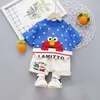 Kinderkleding baby Katoen sets Jongens set kinder t-shirt tee shorts baby jongen zomer maat 80-110 o5eW #