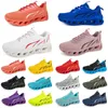 men women running shoes fashion trainer triple black white red yellow purple green blue peach teal orange light pink breathable sports sneakers twelve