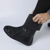 Chaussures imperméables en PVC couvrent hommes femmes bottes de neige d'hiver imperméable épais antidérapant résistant à l'usure bas tube haut pluie Bota cas 240130