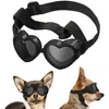 Lunettes de soleil coupe-vent pour chiens, adaptées aux lunettes pour animaux de compagnie de taille moyenne et grande, livraison directe sur la plage de neige