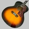 Custom Shop, сделано в Китае, высококачественная акустическая гитара, акустическая гитара, лицевой заказ, бесплатная доставка