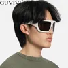 Lunettes de soleil surdimensionnées Sports Punk Femmes Hommes Marque de luxe Designer Y2K Vintage Pilot Goggle One Piece Outdoor Shades UV400