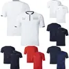 T-shirt de course de l'équipe F1 pour hommes, Polo décontracté, respirant, pour les Fans de course, de sport, de formule 1, nouvelle collection 2024