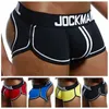 ملخصات سراويل jockmail رجال الملابس الداخلية بوكسر jockstrap الحقيبة cuecas القطن مثلي الجنس thongs sissy underpants calzoncillos hombre مثير yq240215