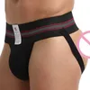 Trosor trosor jockstrap gay mens thong underkläder sträng homme sexiga män öppnar och g strängar bomull tanga hombre yq240215