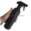 Garrafas de embalagem atacado 500ml desinfetante álcool spray recarregável grande capacidade embalagem plástica de cor preta para garrafa de viagem dhedr