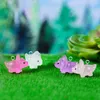 Takılar 10pcs Kawaii Aydınlık Dinozor Pterosaur Mücevherat için Sevimli Reçine Hayvan Kolye DIY Küpe Anahtarlık Bulguları