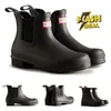 Livraison gratuite bottes femmes pluie noir chaussures de créateur botte d'hiver en plein air voyage cheville preuve de l'eau hommes femmes baskets basses chaussures de marche en caoutchouc