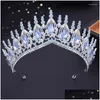 Haarspeldjes Haarspeldjes Opaal Kristallen Kroon. Bruid Hoofdtooi. Strass Tiara's Meisjes. Bruids Diadeem. Partij Verjaardag Sieraden Accessoires Drop Ottnz